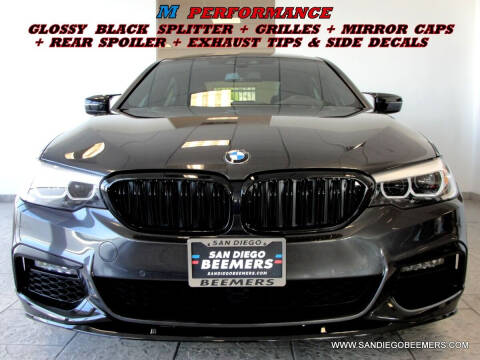 2019 BMW 5 Series for sale at SAN DIEGO BEEMERS in San Diego CA