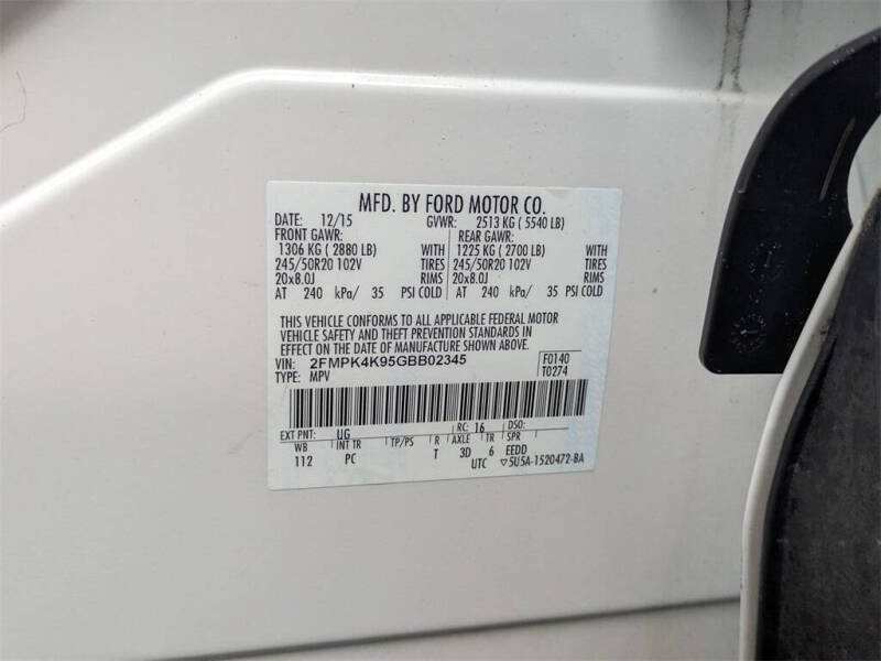 2016 Ford Edge Titanium