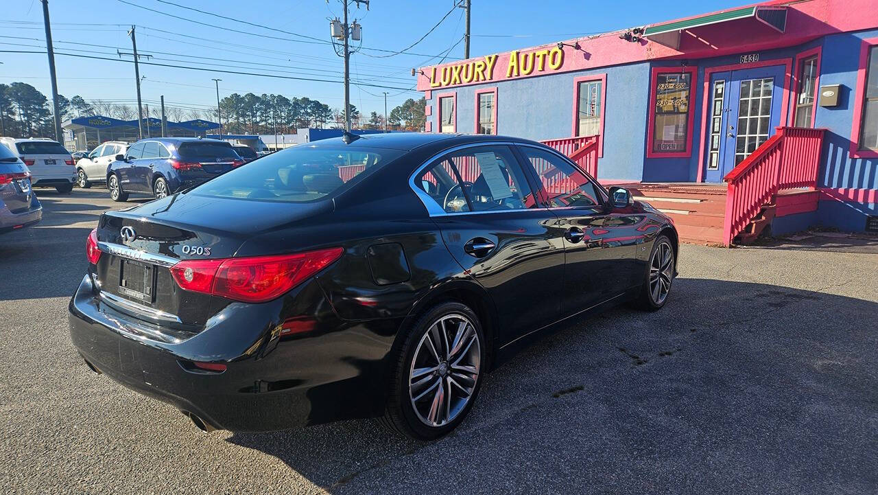 2014 INFINITI Q50 for sale at Luxury Auto Sales, Inc in Norfolk, VA