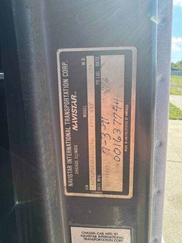 1992 International 4900