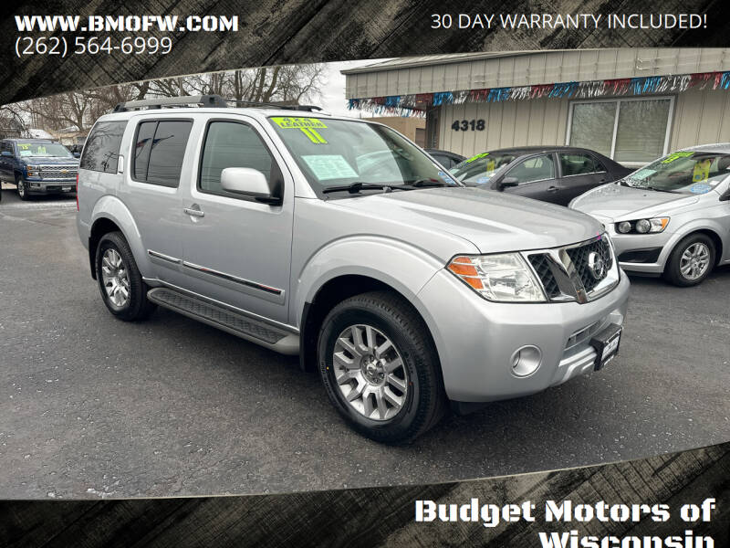 2011 Nissan Pathfinder for sale at Budget Motors of Wisconsin in Racine WI