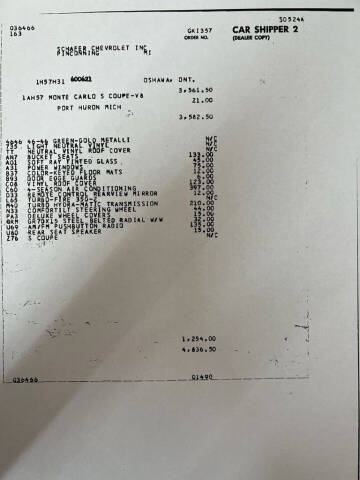 1973 Chevrolet Monte Carlo