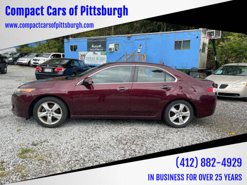 2010 Acura TSX for sale at Compact Cars of Pittsburgh in Pittsburgh PA