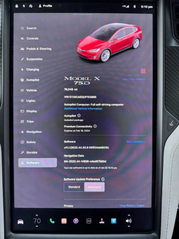 2018 Tesla Model X 75D