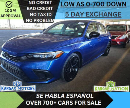 2022 Honda Civic for sale at Kargar Motors of Manassas in Manassas VA