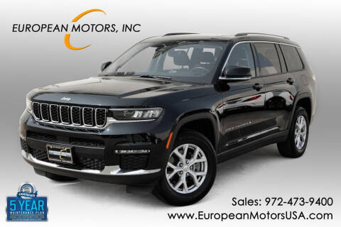 2022 Jeep Grand Cherokee L for sale at European Motors Inc in Plano TX