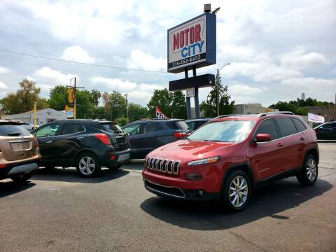 2014 Jeep Cherokee for sale at Motor City Sales in Wichita KS