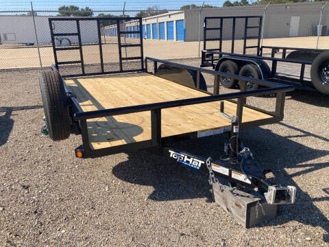 2025 Top Hat 83" x 14' TA PT, HD Gate for sale at TX PREMIER TRAILERS LLC - Inventory For Sale in Flint TX