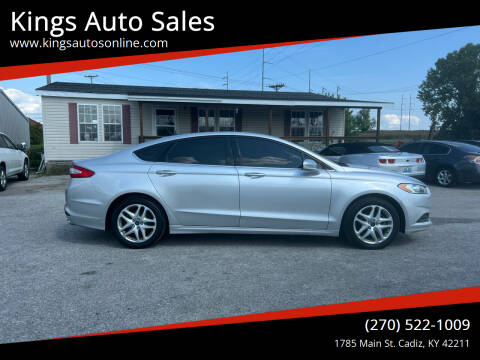 2015 Ford Fusion for sale at Kings Auto Sales in Cadiz KY