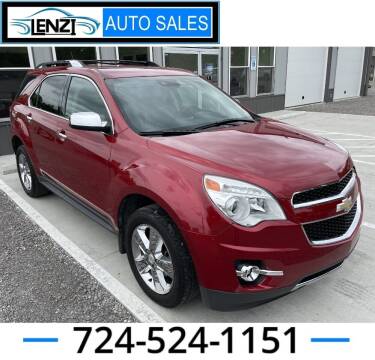 2013 Chevrolet Equinox for sale at LENZI AUTO SALES in Sarver PA