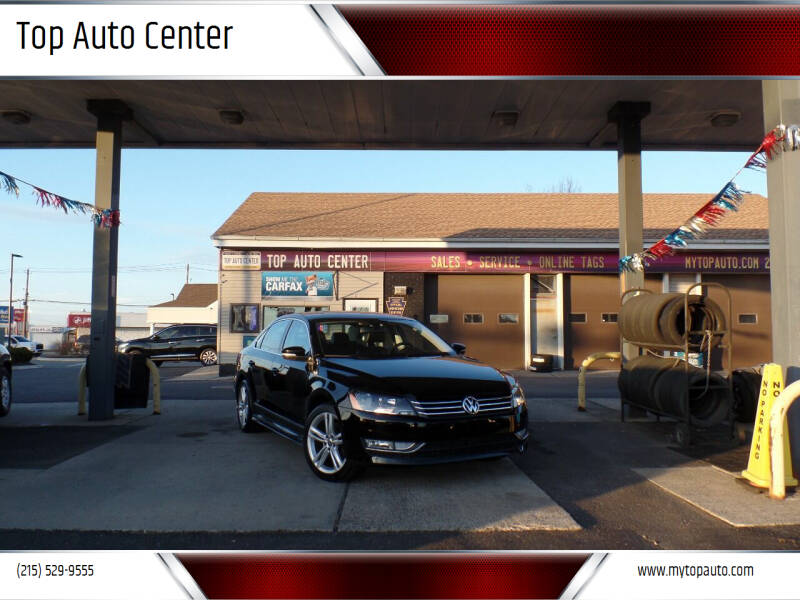 2015 Volkswagen Passat for sale at Top Auto Center in Quakertown PA