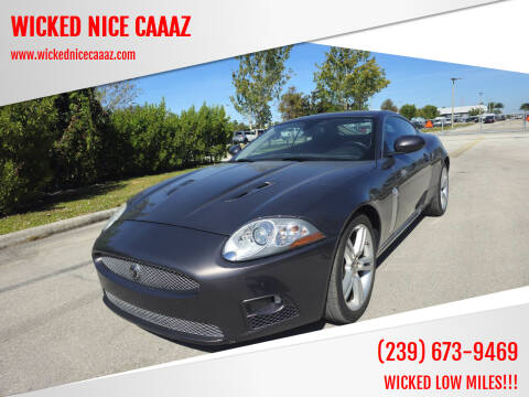 2009 Jaguar XK for sale at WICKED NICE CAAAZ in Cape Coral FL