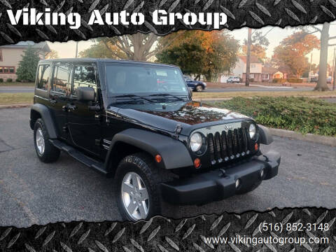 2012 Jeep Wrangler Unlimited for sale at Viking Auto Group in Bethpage NY