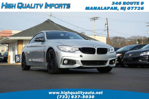 2014 BMW 4 Series for sale at High Quality Imports in Manalapan NJ