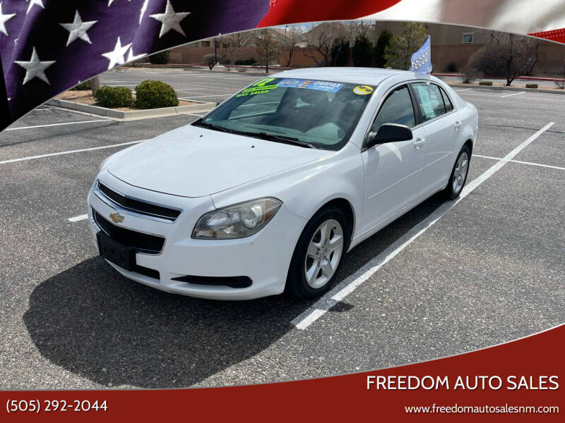 2012 Chevrolet Malibu for sale at Freedom Auto Sales in Albuquerque NM