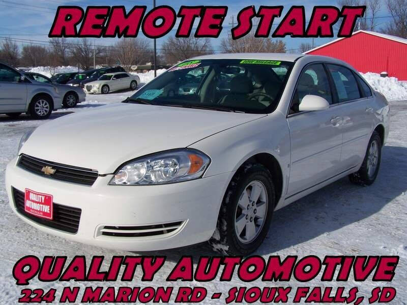 2008 Chevrolet Impala for sale at Quality Automotive in Sioux Falls SD