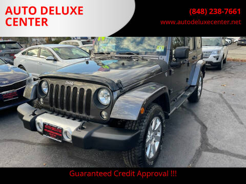 2014 Jeep Wrangler Unlimited for sale at AUTO DELUXE CENTER in Toms River NJ