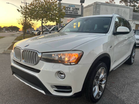 2017 BMW X3 for sale at City Line Auto Sales in Norfolk VA