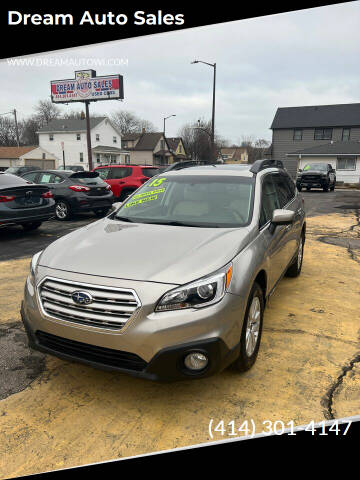 2015 Subaru Outback for sale at Dream Auto Sales in South Milwaukee WI