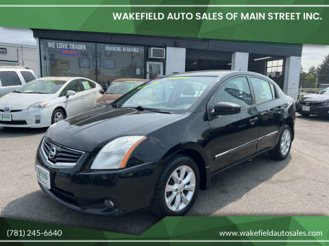 2011 Nissan Sentra for sale at Wakefield Auto Sales of Main Street Inc. in Wakefield MA