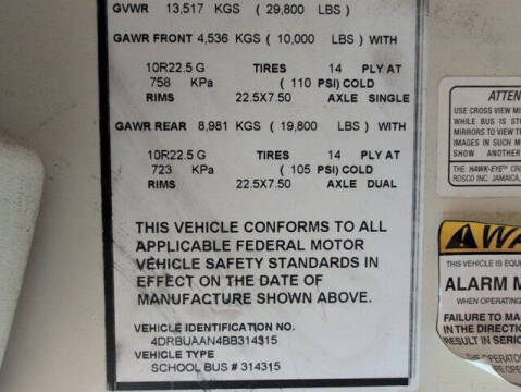 2011 IC Bus CE Series