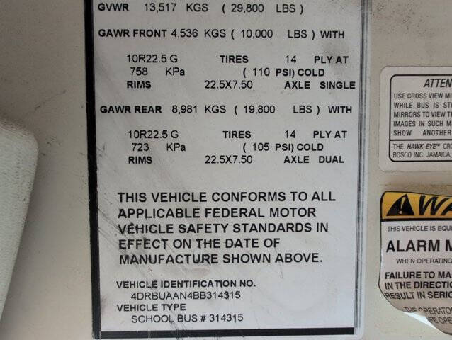2011 IC Bus CE Series