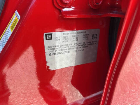 2017 Chevrolet Cruze LT Auto