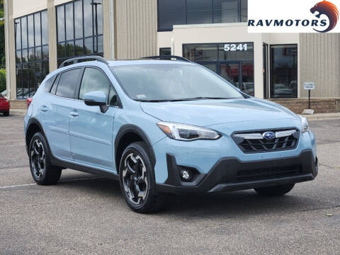 2021 Subaru Crosstrek for sale at RAVMOTORS - CRYSTAL in Crystal MN