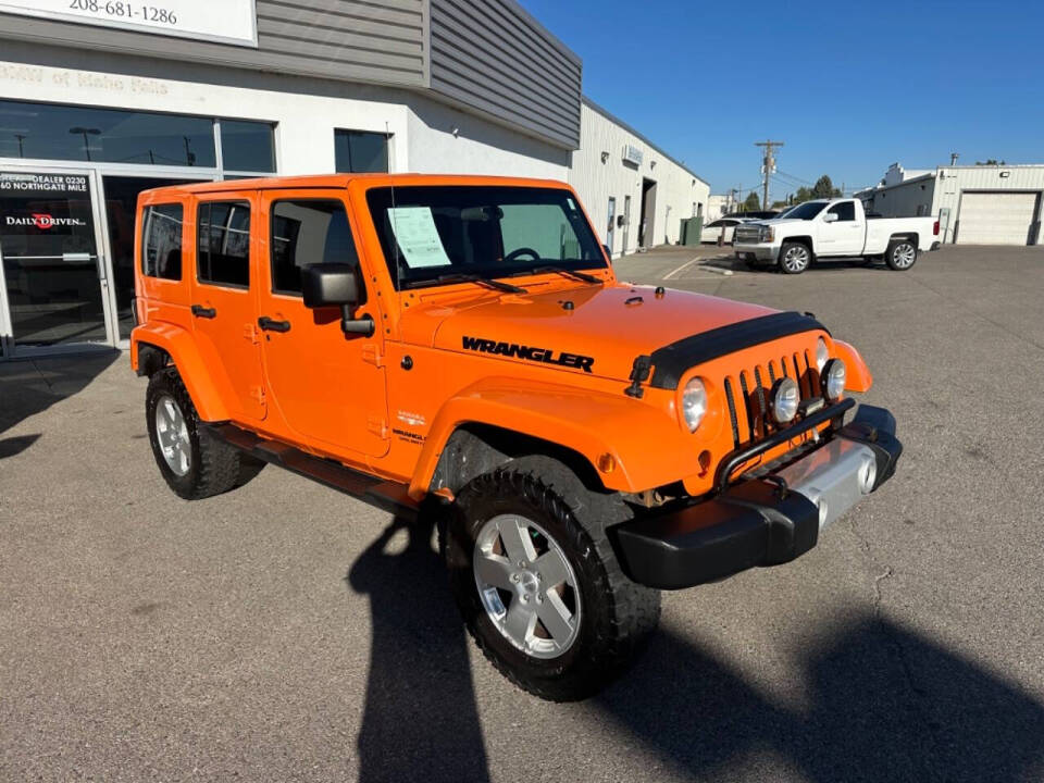 2012 Jeep Wrangler Unlimited for sale at Daily Driven LLC in Idaho Falls, ID