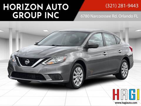 2017 Nissan Sentra for sale at Horizon Auto Group, Inc. in Orlando FL