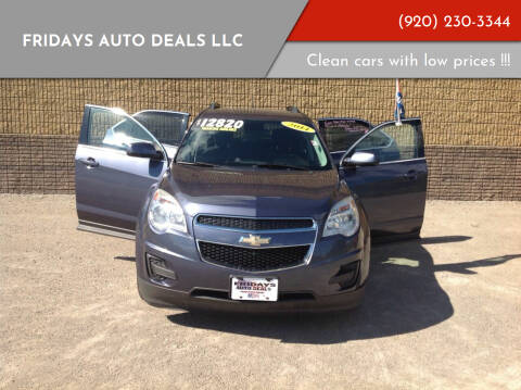 2014 Chevrolet Equinox for sale at Fridays Auto Deals LLC in Oshkosh WI