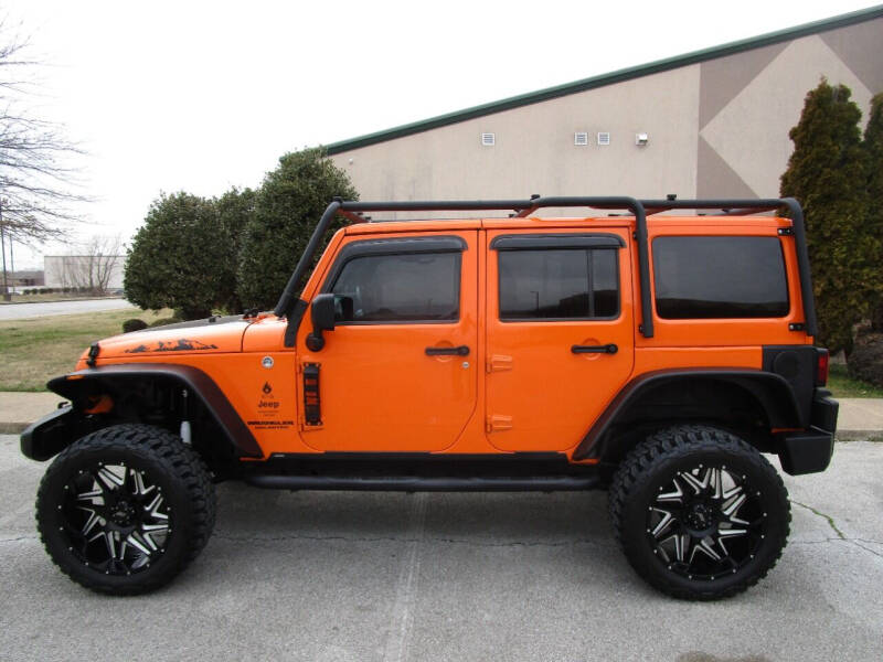 2012 Jeep Wrangler Unlimited for sale at JON DELLINGER AUTOMOTIVE in Springdale AR