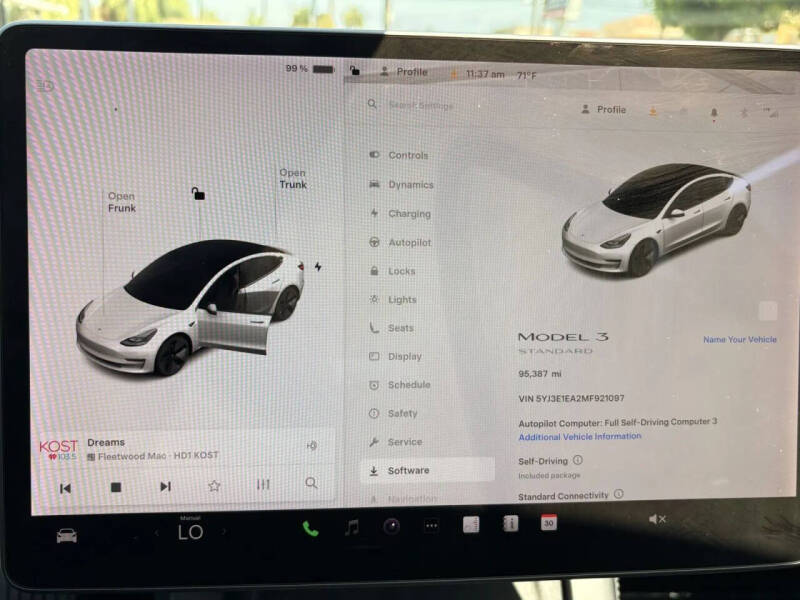 2021 Tesla Model 3 Standard Range Plus