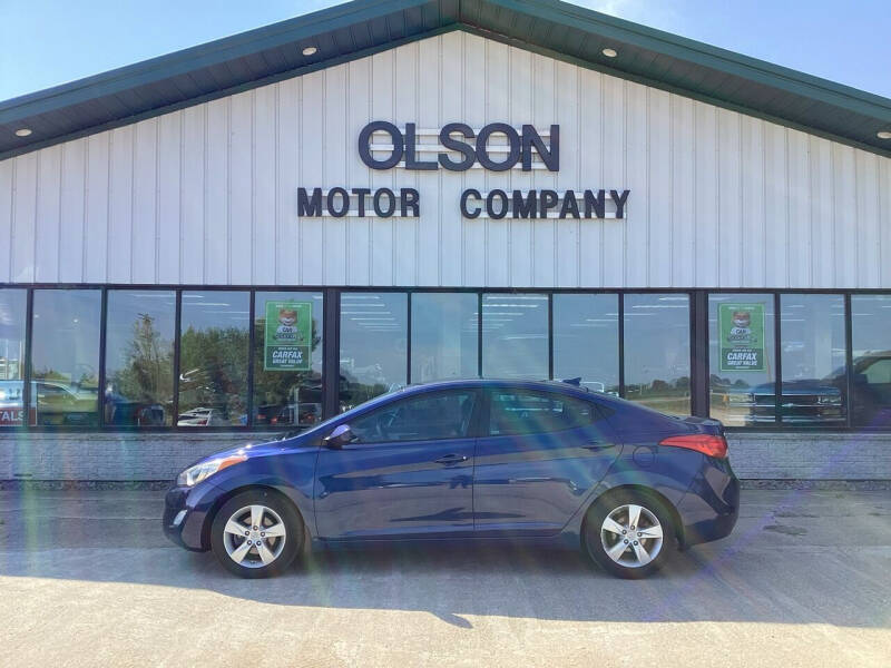 2013 Hyundai Elantra for sale at Olson Motor Company in Morris MN