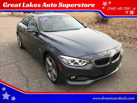 2016 BMW 4 Series for sale at Great Lakes Auto Superstore in Waterford Township MI