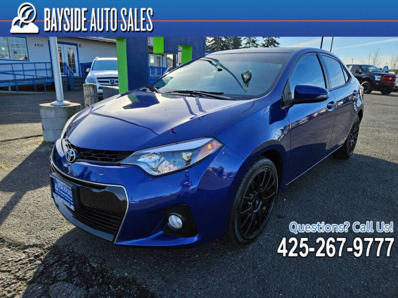 2016 Toyota Corolla for sale at BAYSIDE AUTO SALES in Everett WA