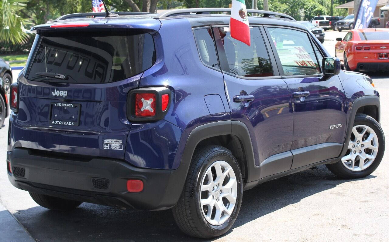 2016 Jeep Renegade for sale at AUTO LEADS in Pasadena, TX