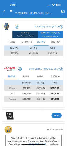 2020 GMC Sierra 1500 SLT