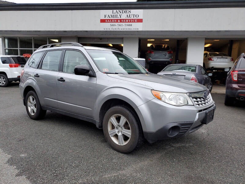 2011 Subaru Forester for sale at Landes Family Auto Sales in Attleboro MA