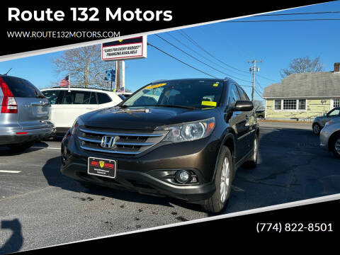 2013 Honda CR-V for sale at Route 132 Motors in Hyannis MA