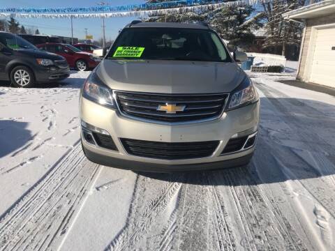 2014 Chevrolet Traverse for sale at Tonys Auto Sales Inc in Wheatfield IN