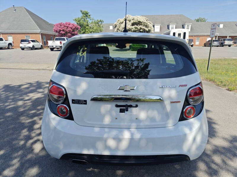 2013 Chevrolet Sonic RS Auto