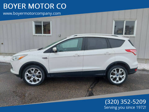 2014 Ford Escape for sale at BOYER MOTOR CO in Sauk Centre MN