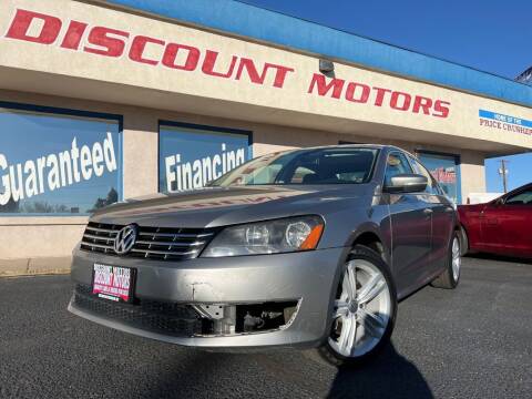 2014 Volkswagen Passat for sale at Discount Motors in Pueblo CO