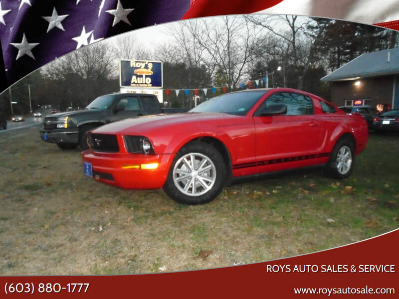 2007 Ford Mustang for sale at Roys Auto Sales & Service in Hudson NH