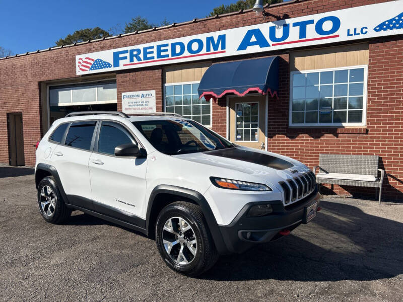 2015 Jeep Cherokee for sale at FREEDOM AUTO LLC in Wilkesboro NC