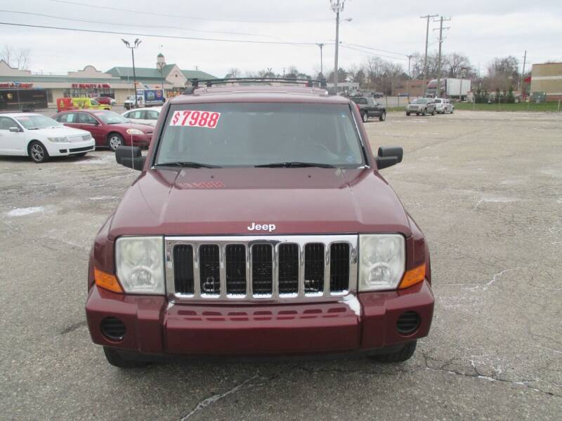 2007 Jeep Commander for sale at Summit Auto Sales Inc in Pontiac MI