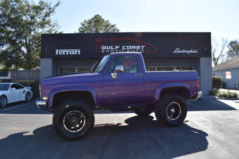 1990 Chevrolet Blazer for sale at Gulf Coast Exotic Auto in Gulfport MS