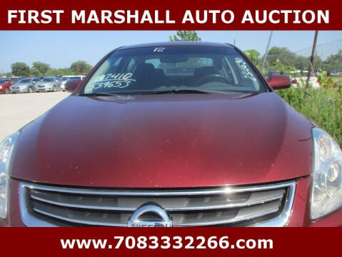 2012 Nissan Altima for sale at First Marshall Auto Auction in Harvey IL