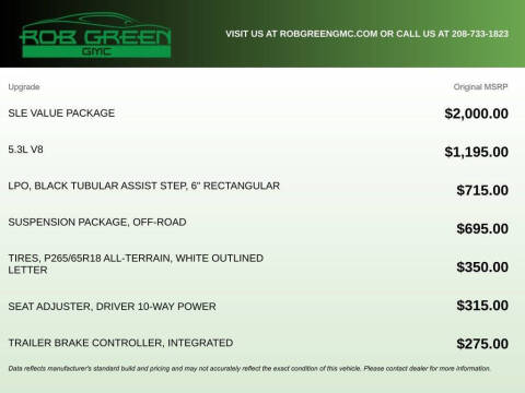 2018 GMC Sierra 1500